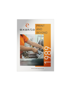 Flyer med eget tryck