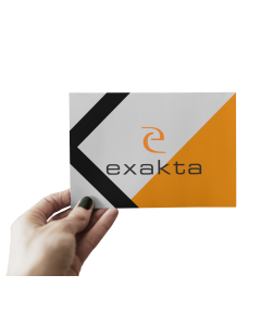 Kort med dubbelsidigt tryck